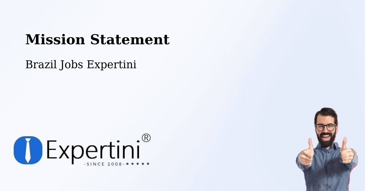 Corporate Mission – Minduri - Brazil Jobs Expertini