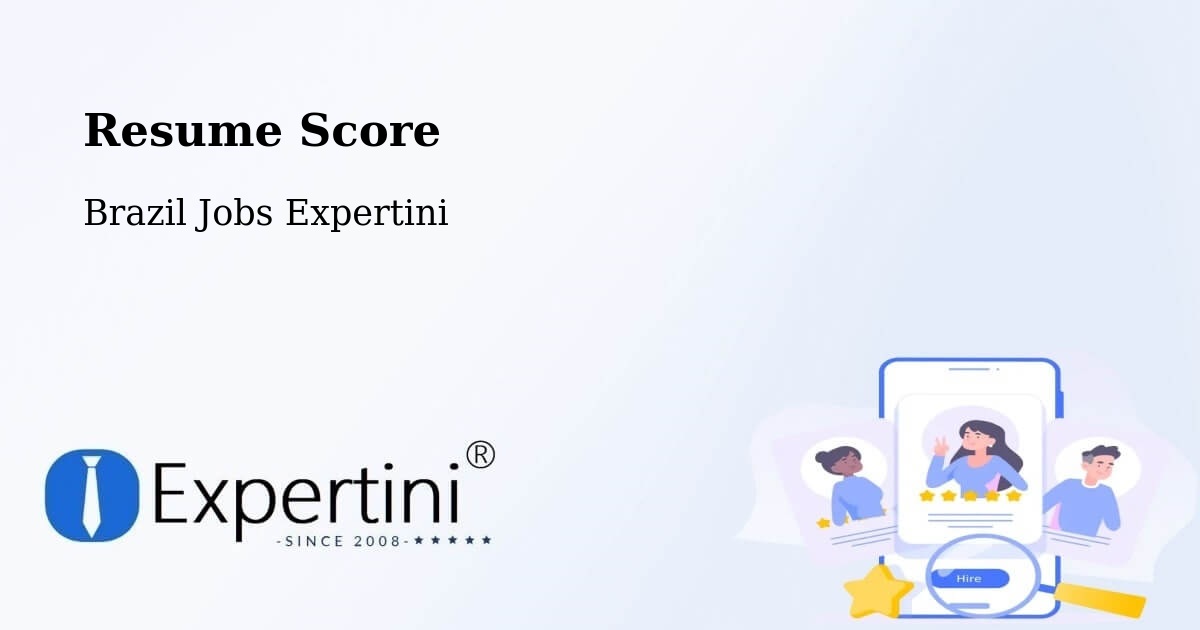 Resume Score & Job Description Match Tool – Minduri - Brazil Jobs Expertini